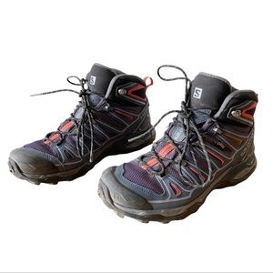 Salomon Women's X Ultra Mid 2 GTX Hiking Shoe Sneaker Boots Size US 8